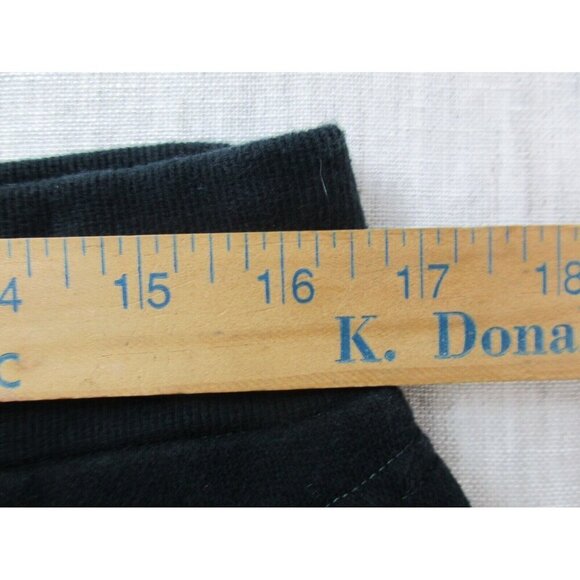 Converse One Star Straight Skirt Women's Medium Black Cotton Pockets Pull On - Picture 10 of 11